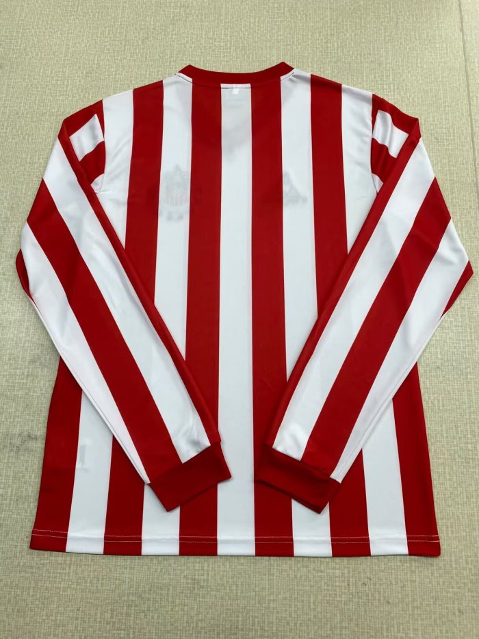 1986-1987 Chivas Home Long Sleeve Retro Soccer Jersey