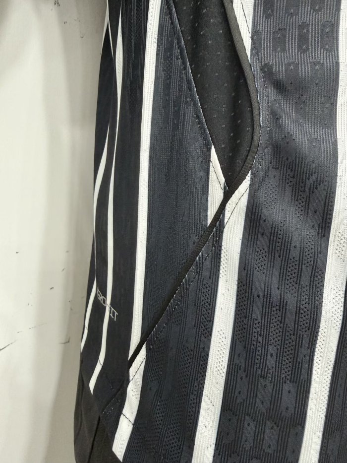 26-27 Corinthians Away Print All Sponsor Player Version Soccer Jersey*全广告