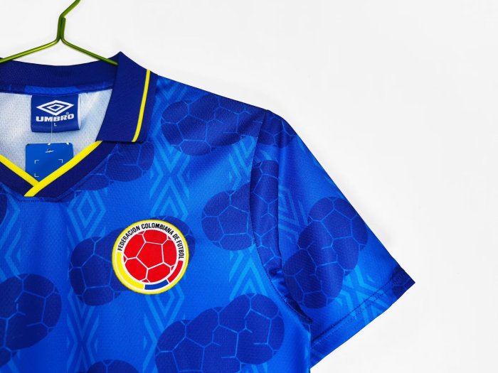 1994 Colombia Away Retro Soccer Jersey