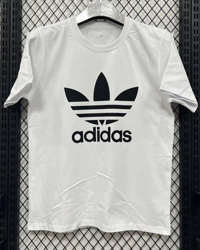 2026 AD White High Quality Pure Cotton Casual T-Shirt