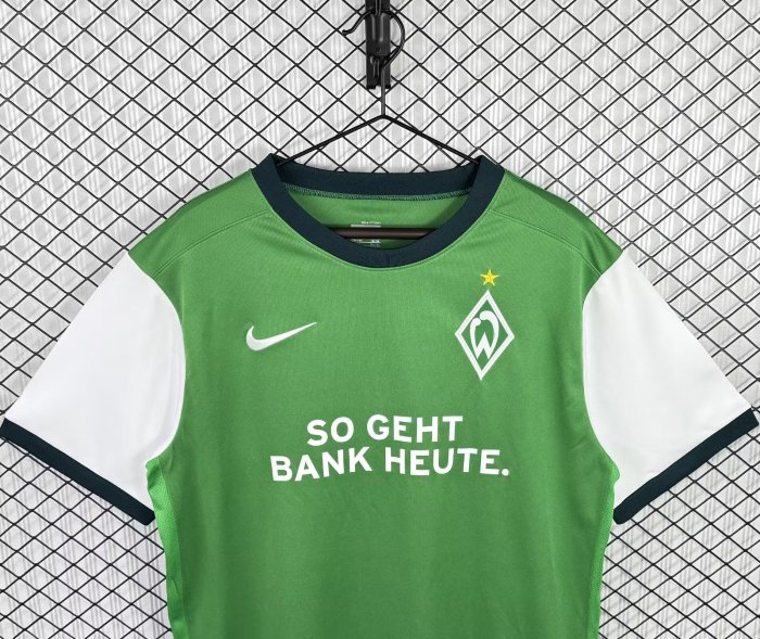 2009-2010 Werder Bremen Home Retro Soccer Jersey
