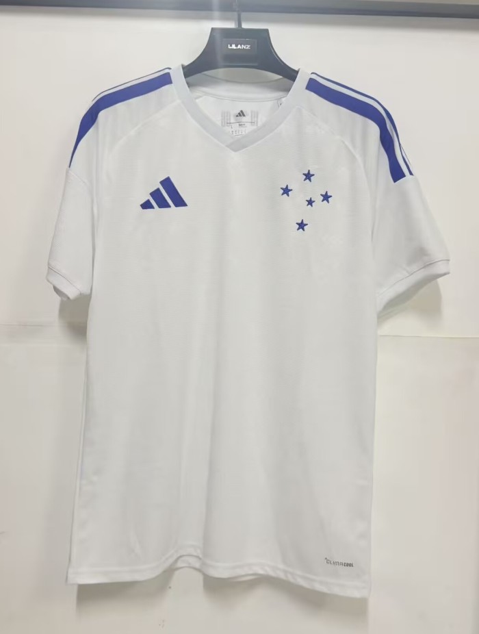 26-27 Cruzeiro Away Fans Soccer Jersey