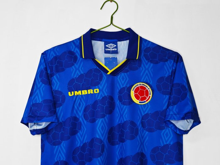 1994 Colombia Away Retro Soccer Jersey