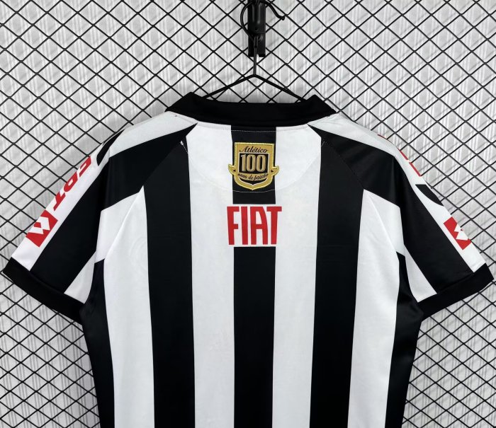 1908-2008 Atletico Mineiro 100th Anniversary Edition Retro Soccer Jersey