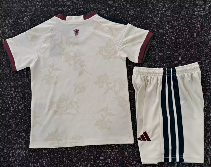26-27 Man Utd Third Leaked Edition Kids Soccer Jersey