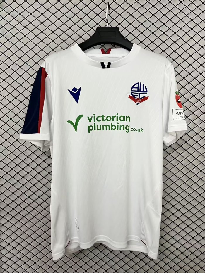 26-27 Bolton Wanderers Home Fans Soccer Jersey
