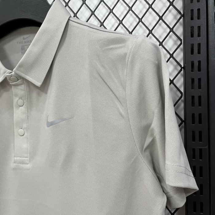 2026 NK Grey High Quality Polo Short Sleeve