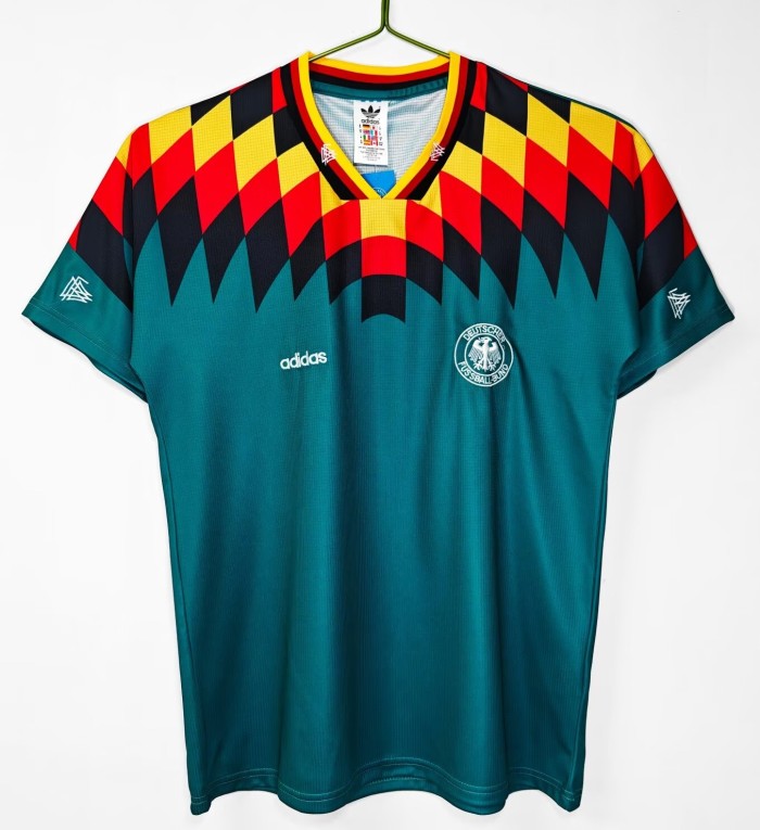 1994 Germany Away Retro Soccer Jersey