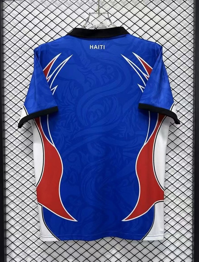 26-27 Haiti Blue Special Edition Fans Soccer Jersey