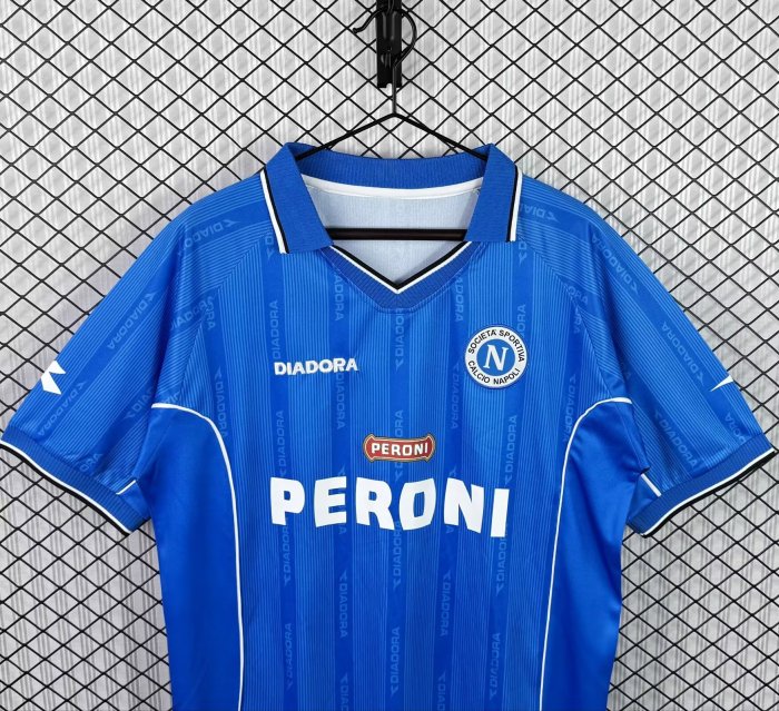 2000-2001 Napoli Home Retro Soccer Jersey