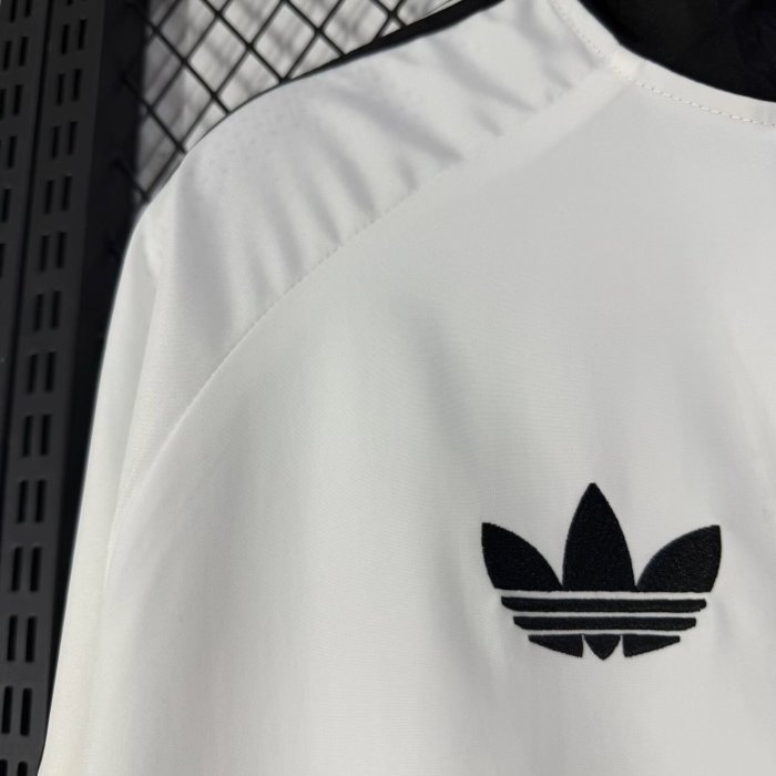 2026 Germany White Retro Windbreaker