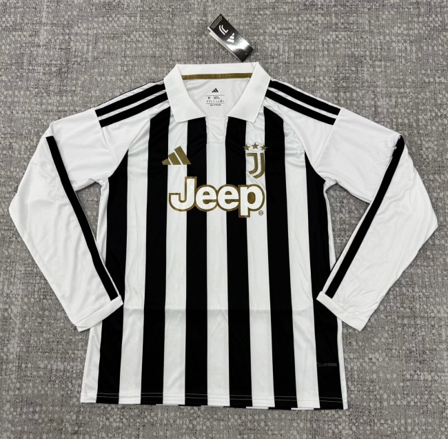 26-27 JUV Home Long sleeves Fans Soccer Jersey（长袖）