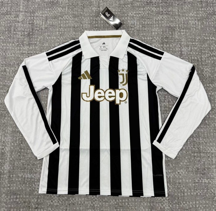 26-27 JUV Home Long sleeves Fans Soccer Jersey（长袖）