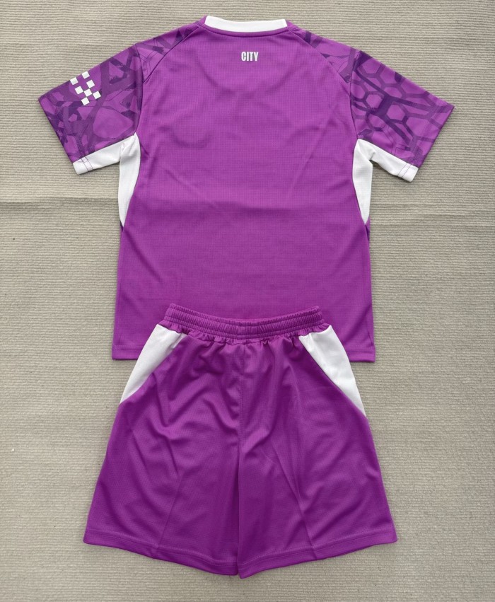 26-27 Man City Pink Goalkeeper Adult Suit