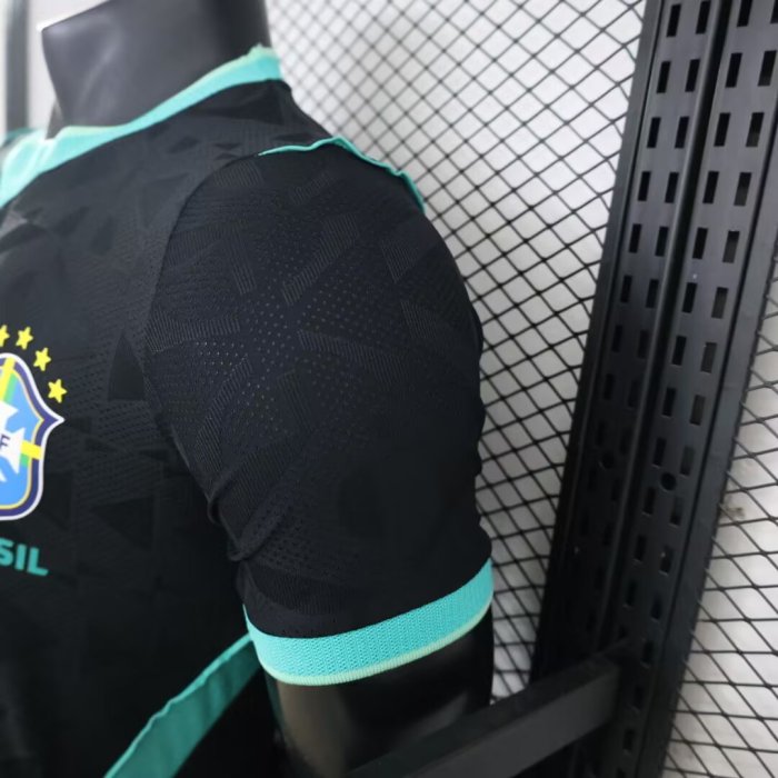 26-27 Brazil Black Special Edition Player Version Soccer Jersey