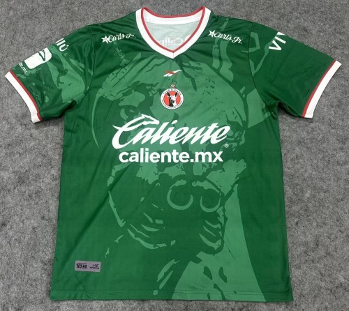 26-27 Tijuana Green Commemorative Edition Fans Soccer Jersey