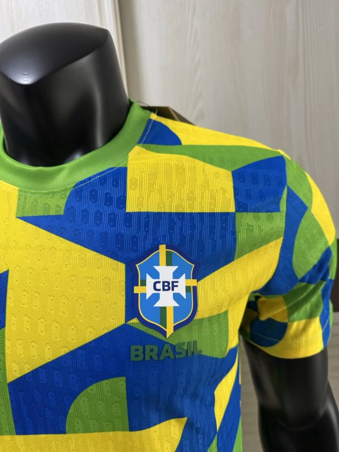 26-27 Brazil Special Edition Player Version Soccer Jersey