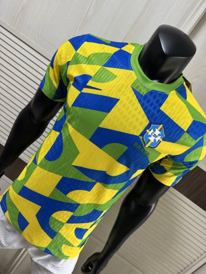26-27 Brazil Special Edition Player Version Soccer Jersey