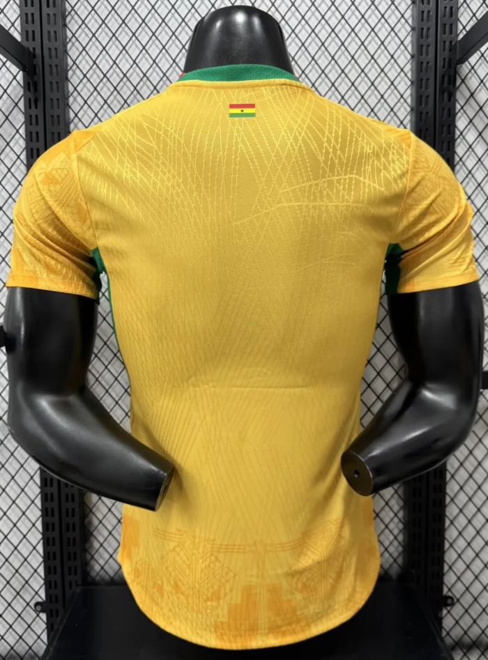 2026 Ghana Away Player Version Soccer Jersey