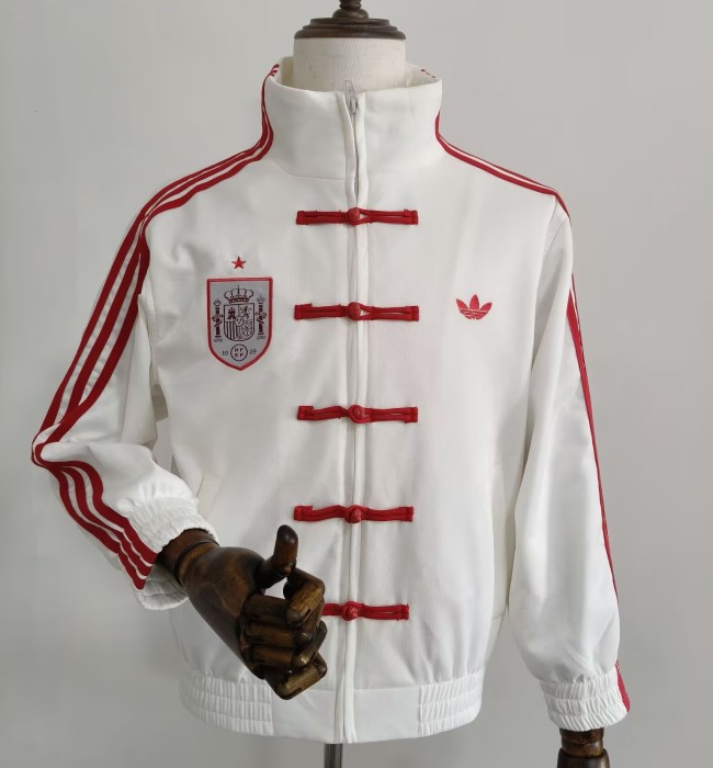 26-27 Spain White New Pattern Tang-Style Jacket
