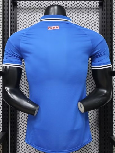 26-27 Man Utd Blue Special Edition Player Version Soccer Jersey