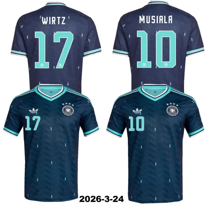 2026 Germany Embroidered Version Soccer Jersey
