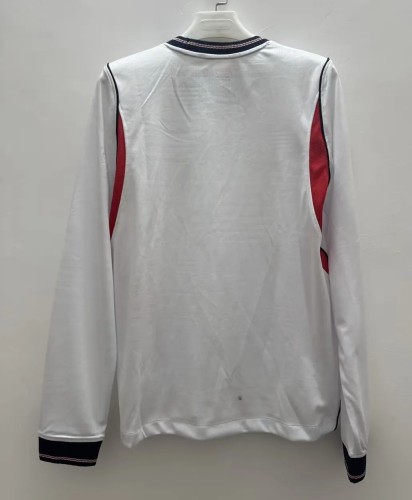 2026 World Cup England Home Long Sleeve Fans Soccer Jersey (长袖)