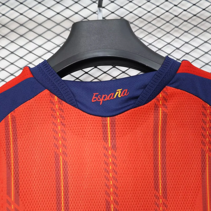 2026 World Cup Spain Home Women Player Version Soccer Jersey (女)