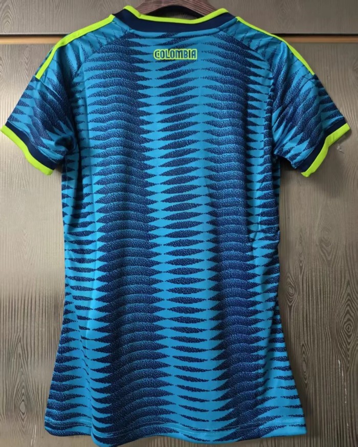 2026 Colombia Away Women Fans Soccer Jersey (女)