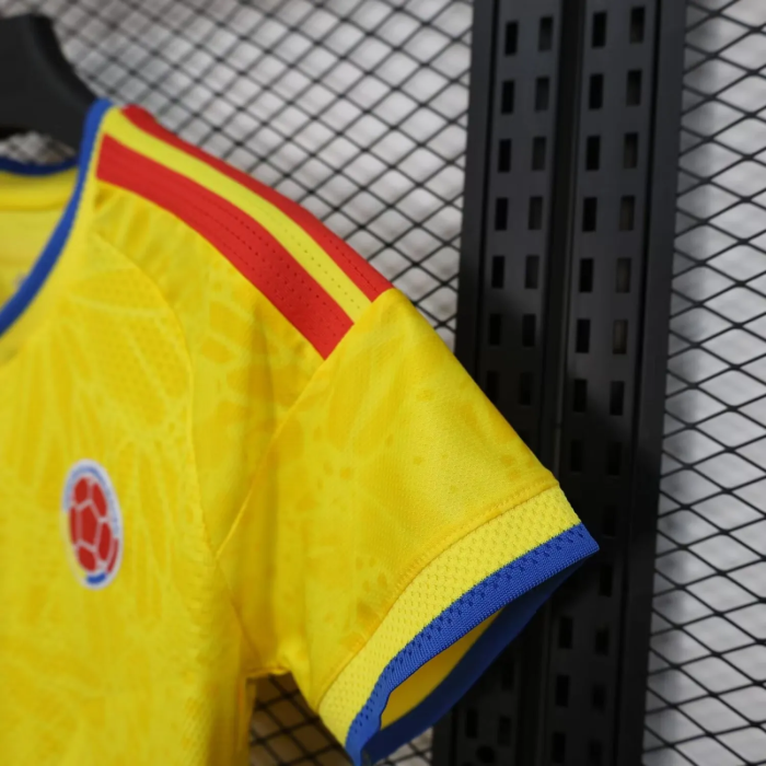 2026 World Cup Colombia Home Women Player Version Soccer Jersey (女)