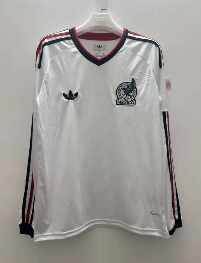 2026 World Cup Mexico Away Long sleeves Fans Soccer Jersey (长袖)