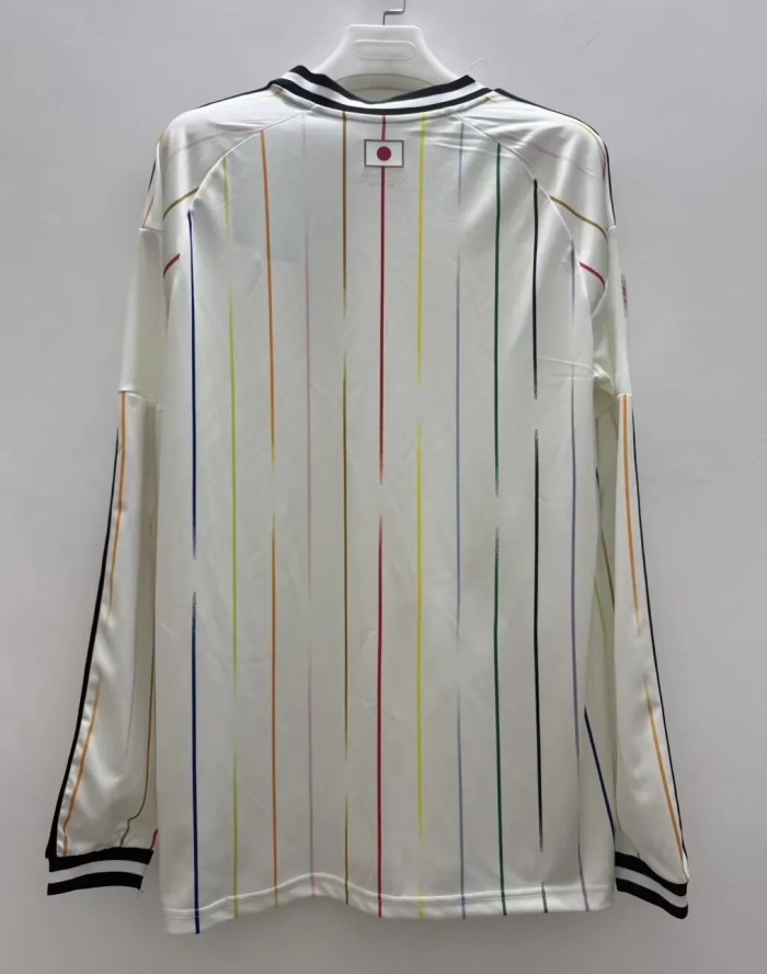 2026 World Cup Japan Away Long sleeves Fans Soccer Jersey(长袖)