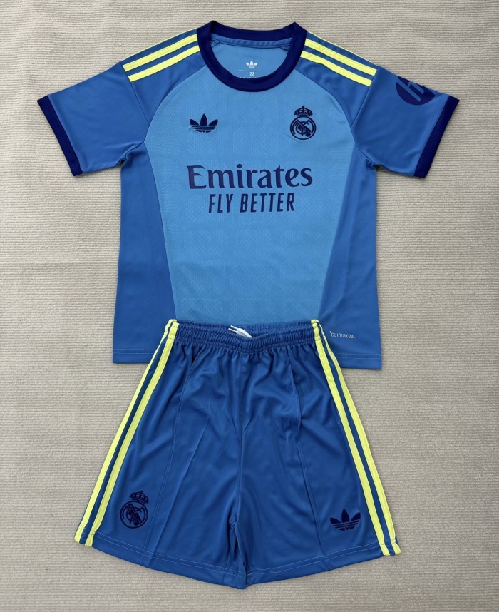 26-27 RMA Blue GoalKeeper Adult Suit