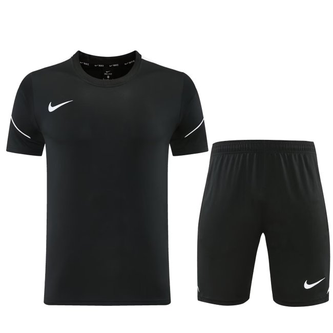 2026 NK Black Training Short Suit