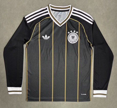 26-27 Germany Black Special Edition Long Sleeve Fans Soccer Jersey (长袖)