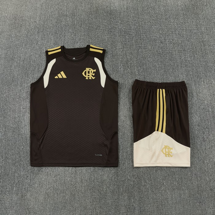 26-27 Flamengo High Quality Tank Top And Shorts Suit