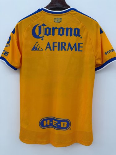 26-27 Tigres UANL Home Player Version Soccer Jersey