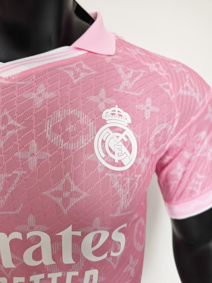 26-27 RMA Pink Special Edition Player Version Training shirts
