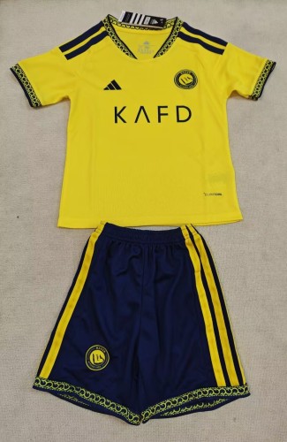 26-27 AL-Nassr Home Leaked Edition Kids Soccer Jersey