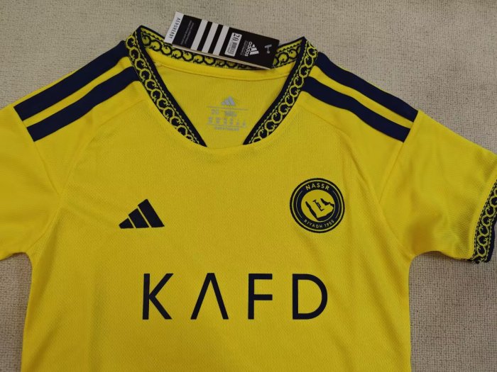 26-27 AL-Nassr Home Leaked Edition Kids Soccer Jersey