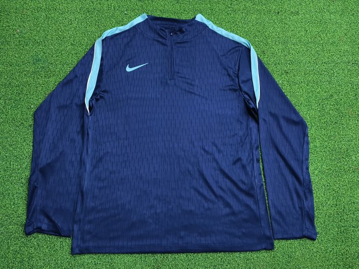 2026 NK Blue Half Pull Tracksuit