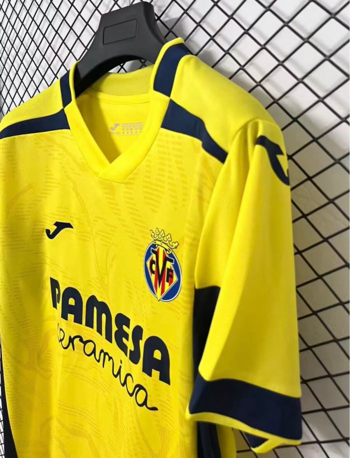26-27 Villarreal Home Fans Soccer Jersey