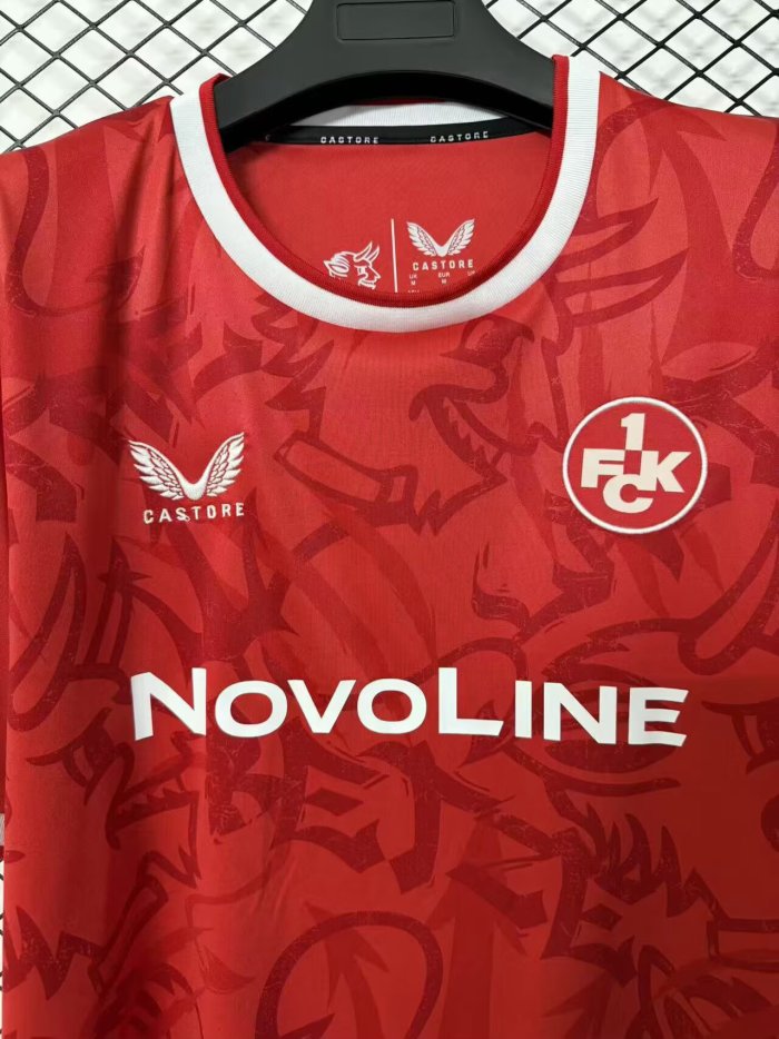 26-27 Kaiserslautern Home Fans Soccer Jersey