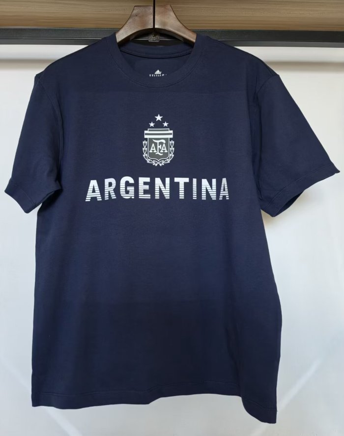 26-27 Argentina Blue High Quality Casual T-Shirt