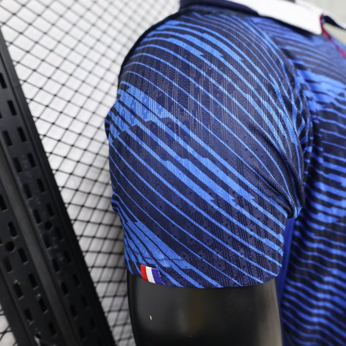 2026 World Cup France Home Player Version Soccer Jersey
