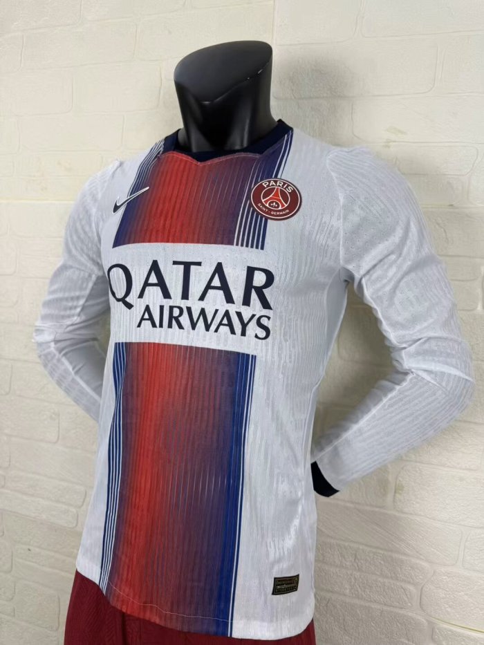26-27 PSG Away Leaked Edition Long Sleeve Player Version Soccer Jersey*长袖球员