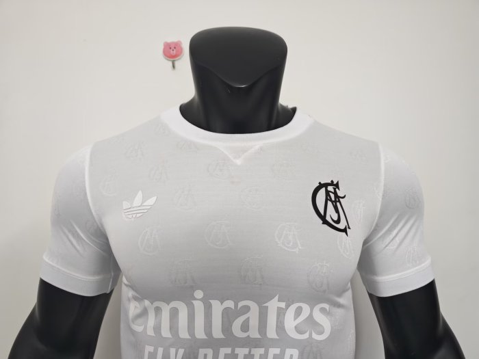 26-27 RMA White 125th Anniversary Edition Player Version Soccer Jersey