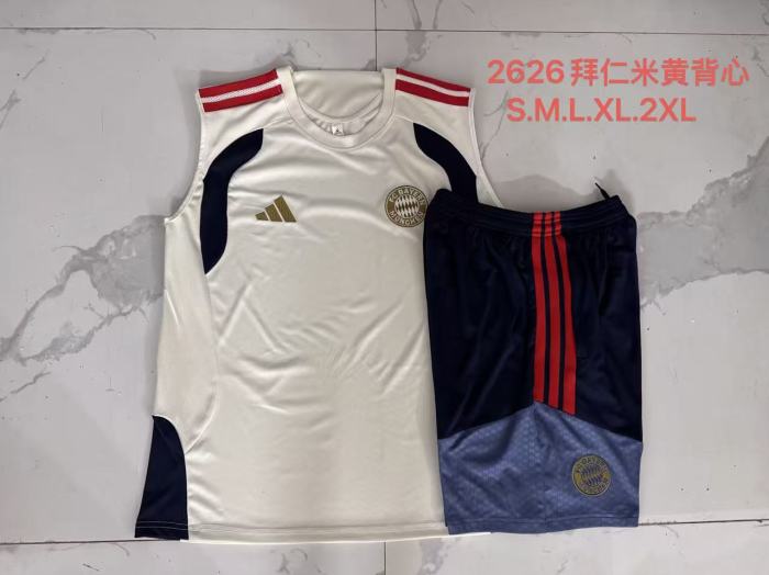 26-27 Bayern High quality Tank Top And Shorts Suit