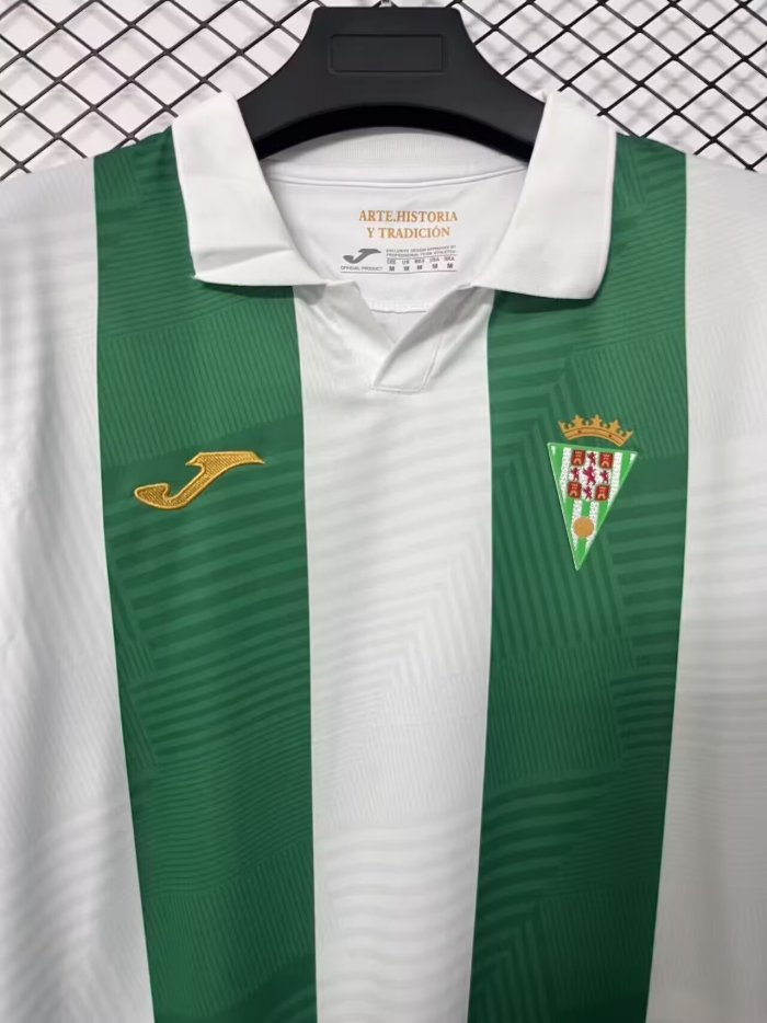 26-27 Cordoba Home Fans Soccer Jersey
