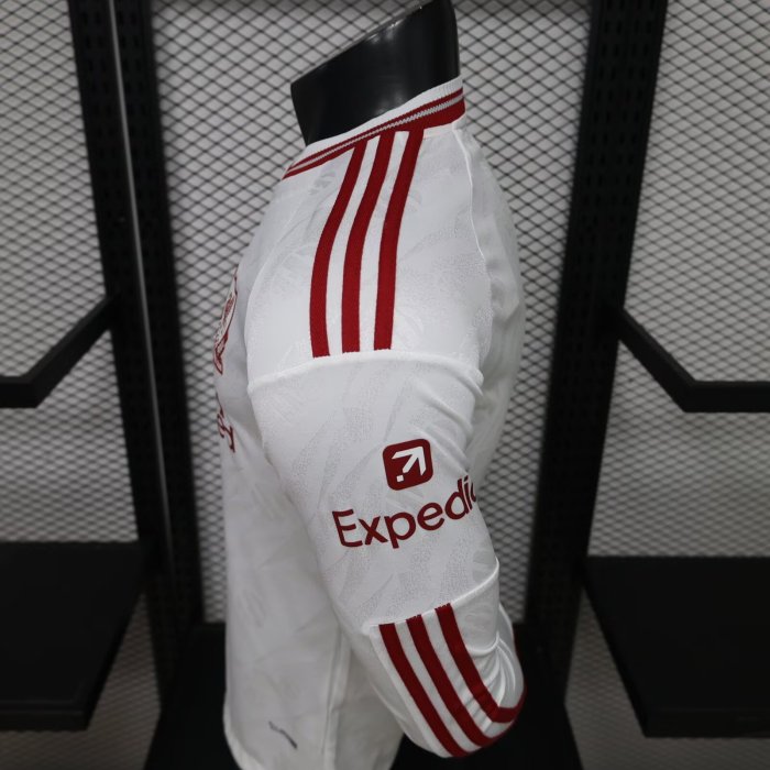 26-27 LIV Away Leaked Edition Long Sleeve Player Version Soccer Jersey (长袖球员)